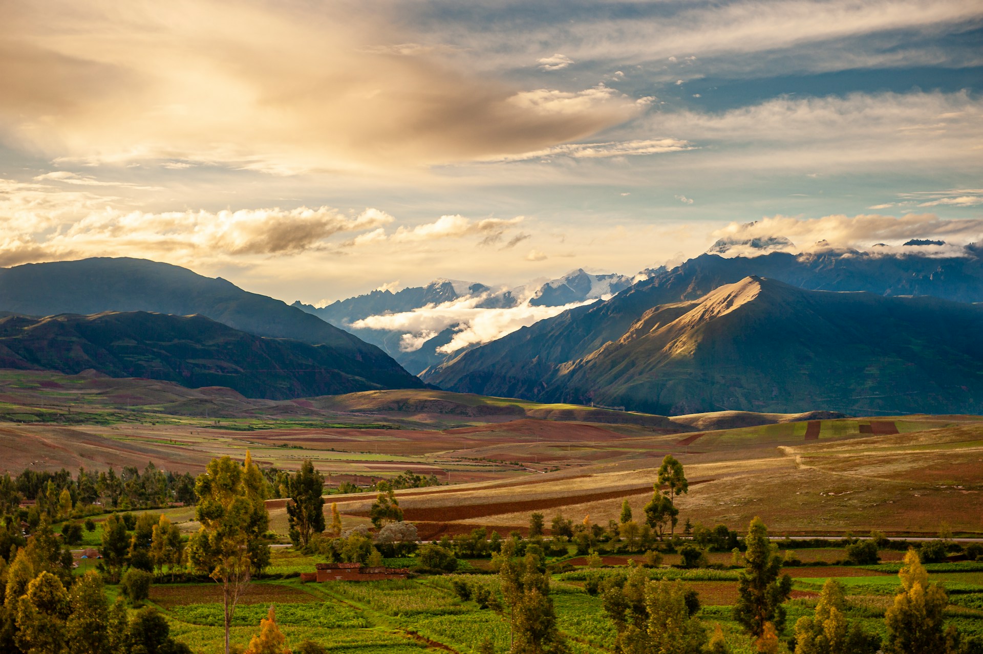 A scenic view of Urubamba where you will be based as country manager